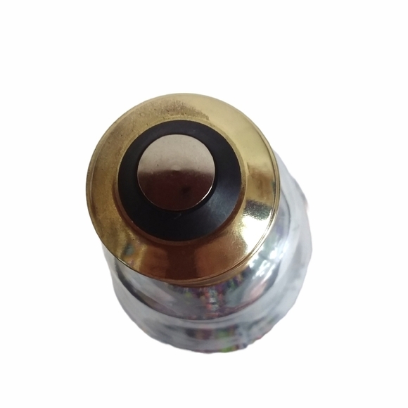 Glass Light Bulb Sand Bottle with Diamond Dots - Picture 3 of 5